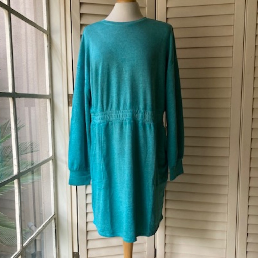 Cotton Blend Casual Dress 🆕